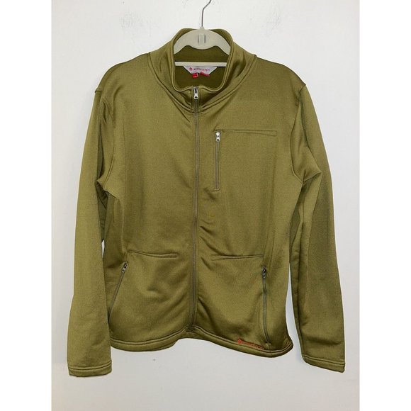 Olive Green REDINGTON Soft Shell Zip Front Jacket Womens Size  XL - Picture 1 of 10